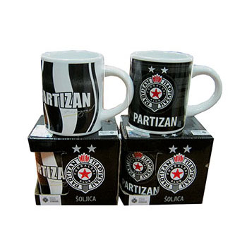 Šoljice FK Partizan 2768 - model A